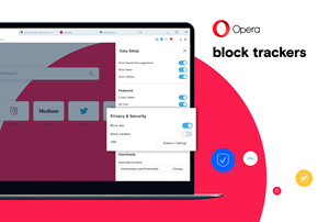 Opera Browser now lets you block trackers for increased privacy