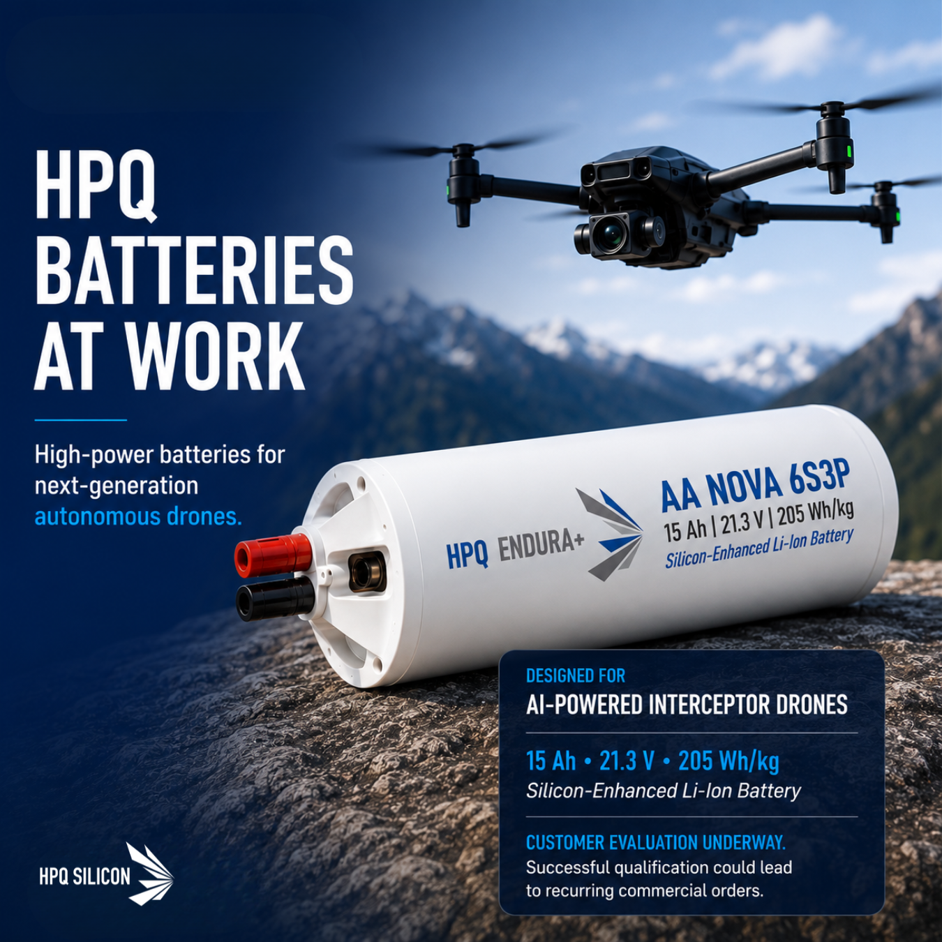 hpq batteries at work