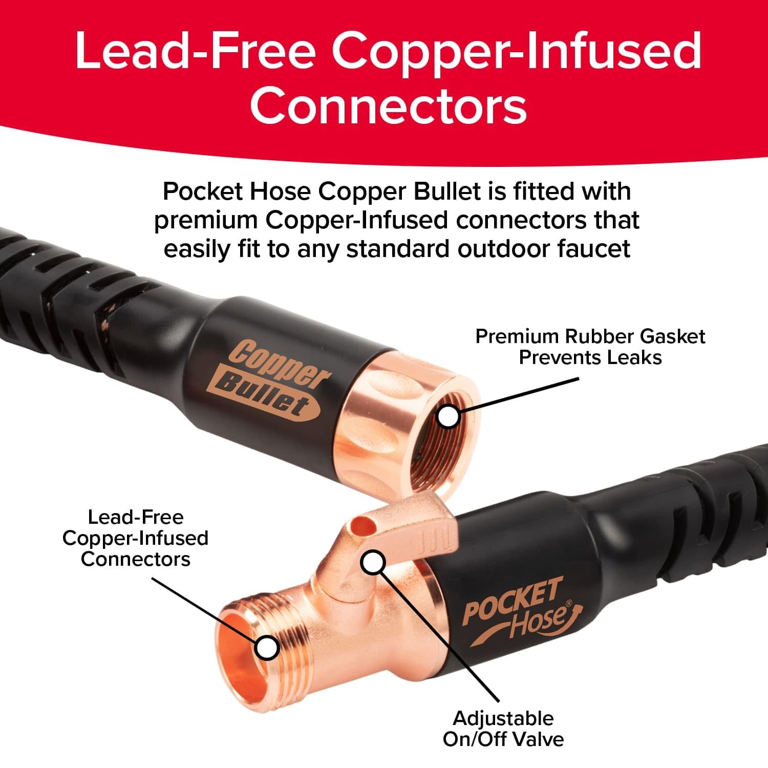 Pocket Hose Copper Bullet