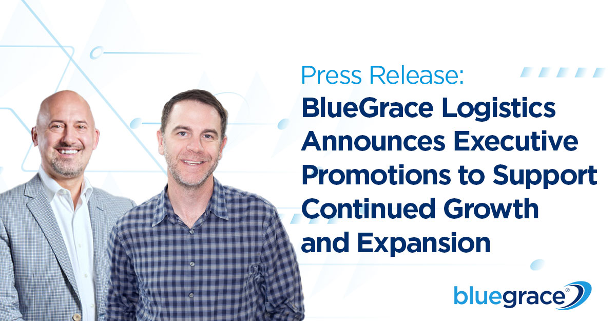 BlueGrace Logistics Announces Executive Promotions