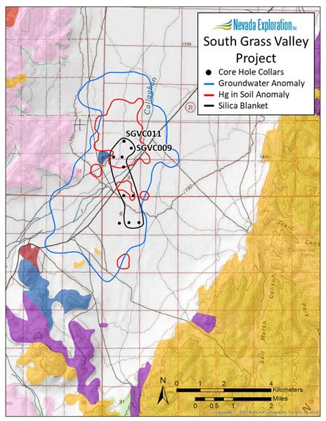 Nevada Exploration Inc. - SOUTH GRASS VALLEY PROJECT