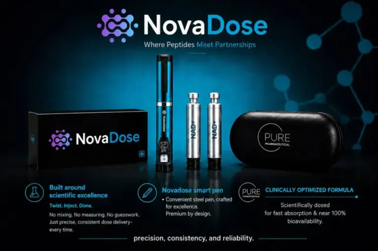 Novadose & Pure Pharmaceuticals Driving the Future of Peptide Science