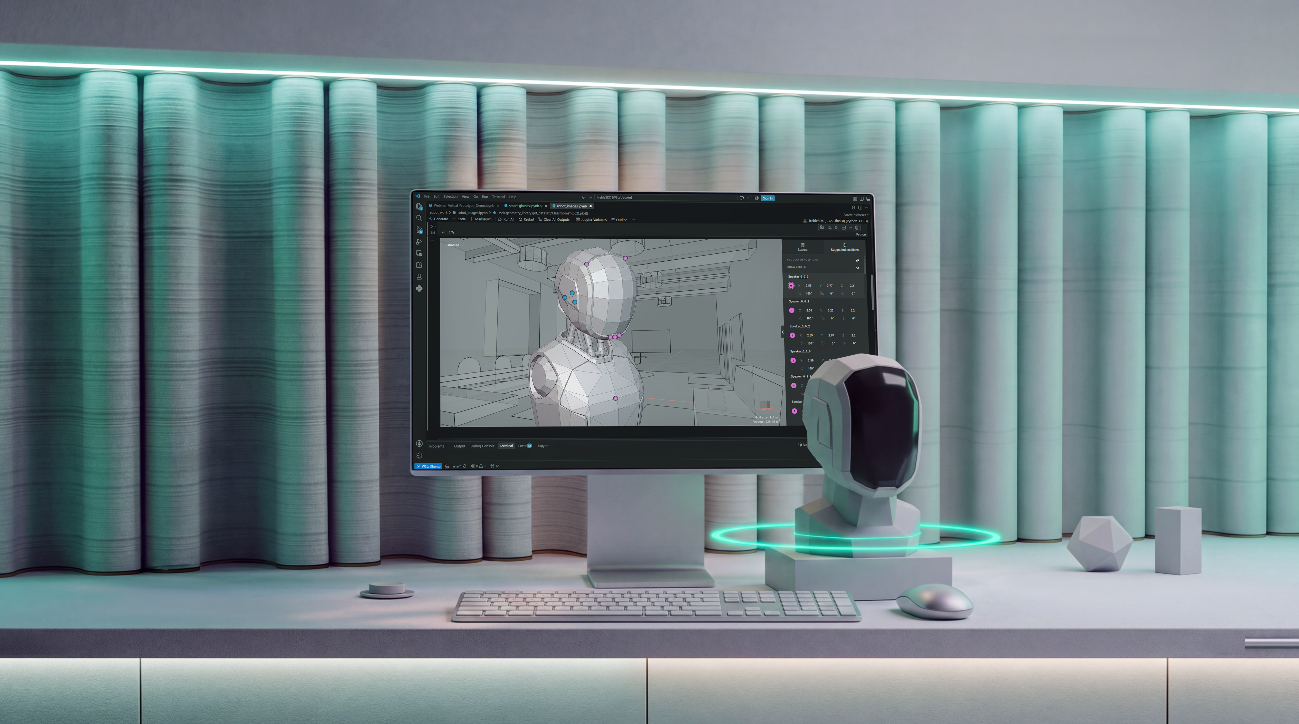 Treble’s acoustic simulation technology creates digital twins of real-world environments, helping developers train and test audio-enabled physical AI systems across complex acoustic conditions.