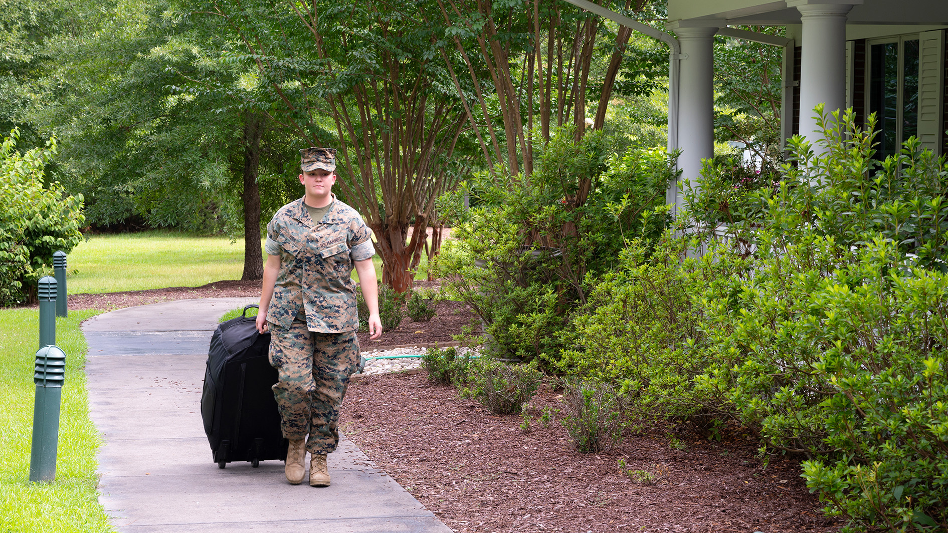 Active-duty Marine reflects on Fisher House stay