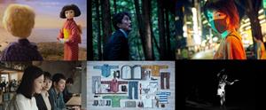 Collage of short films. Courtesy of Short Shorts Film Festival & Asia
