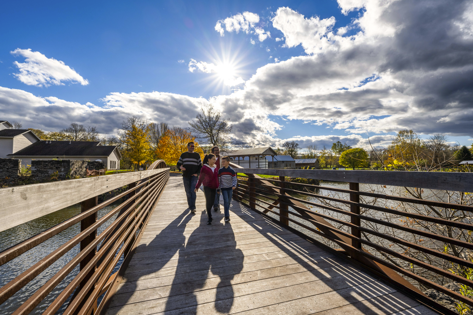 Family on Empire State Trail