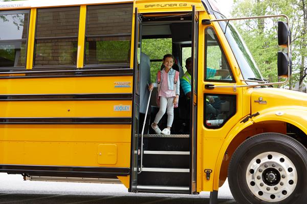 TBB’s Proterra Powered Saf-T-Liner C2 Jouley electric school bus