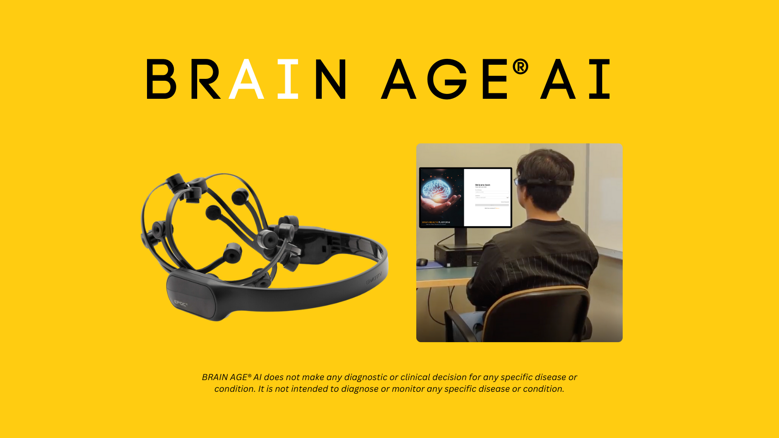 Opportunity of BRAIN AGE® Brain Health AI Platform