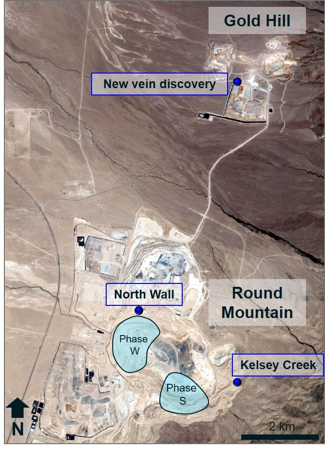 Appendix A - Figure 4 - Round Mountain and Gold Hill map