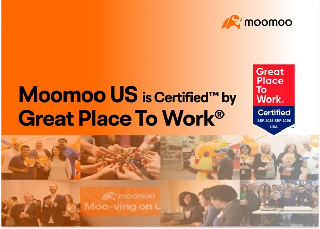 Following its sister companies Moomoo Malaysia and Moomoo Singapore, Moomoo US also earns Great Place To Work Certification™ for 2025.