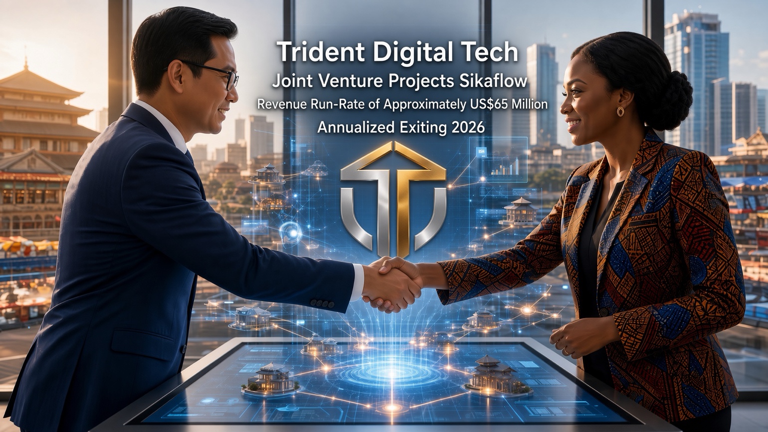 Trident Digital Tech Joint Venture Projects Sikaflow Revenue Run-Rate of Approximately US$65 Million Annualized Exiting 2026