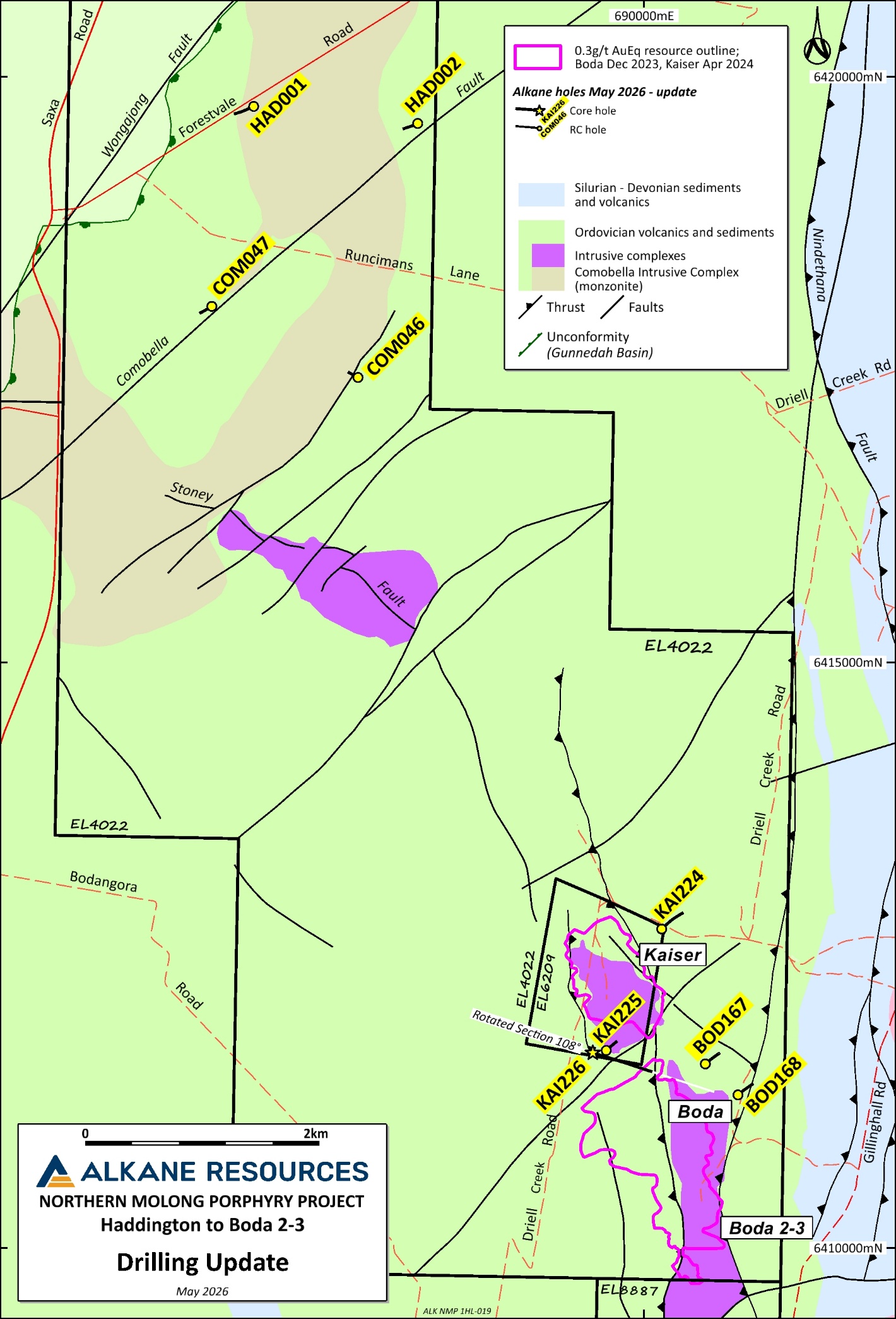 Northern Molong Porphyry Project