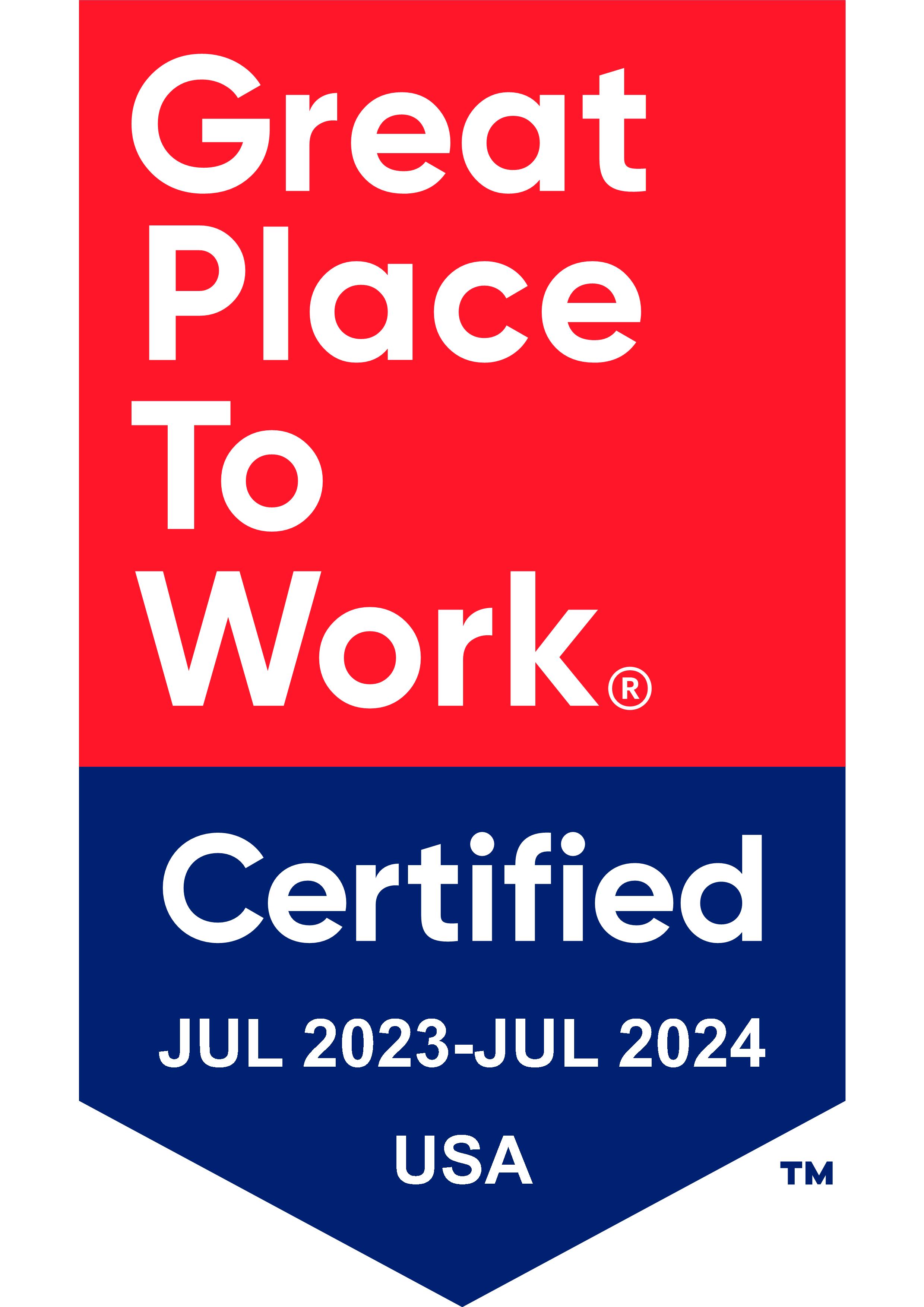 Great Place To Work for U.S.