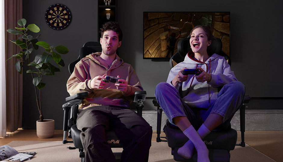 M6 Ultra+ 2.0 gaming chair enabling users to maintain comfort across a range of environments