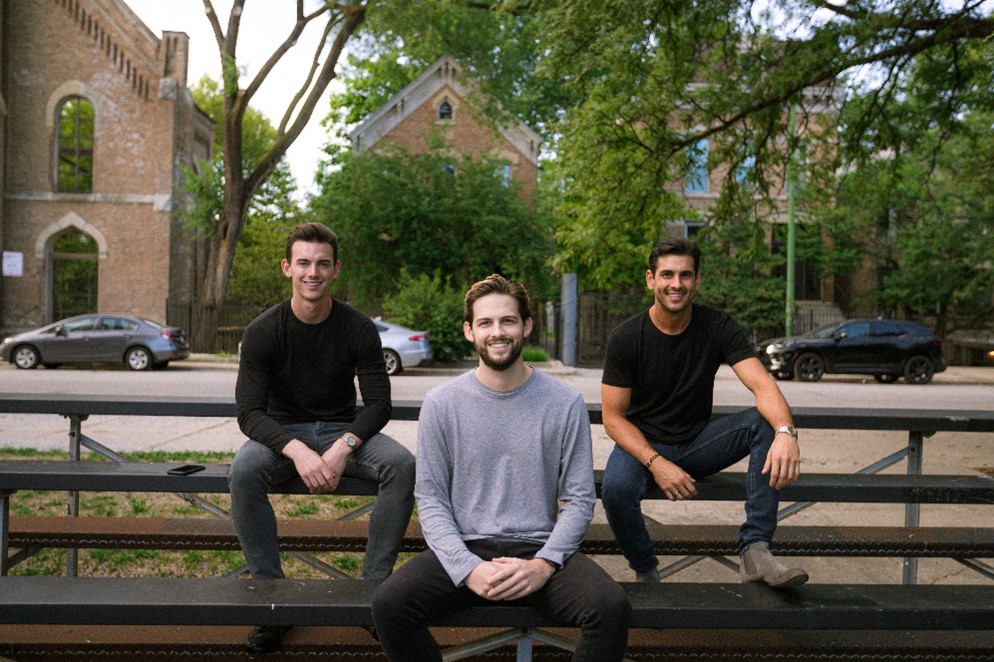 Candor Ventures management team (from left to right): Noah Berkson, Peter Larsen, and Raul Henriquez.