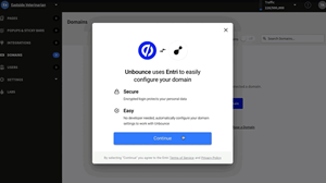 Easy Entri: Connecting domains to Unbounce landing pages in just a few clicks