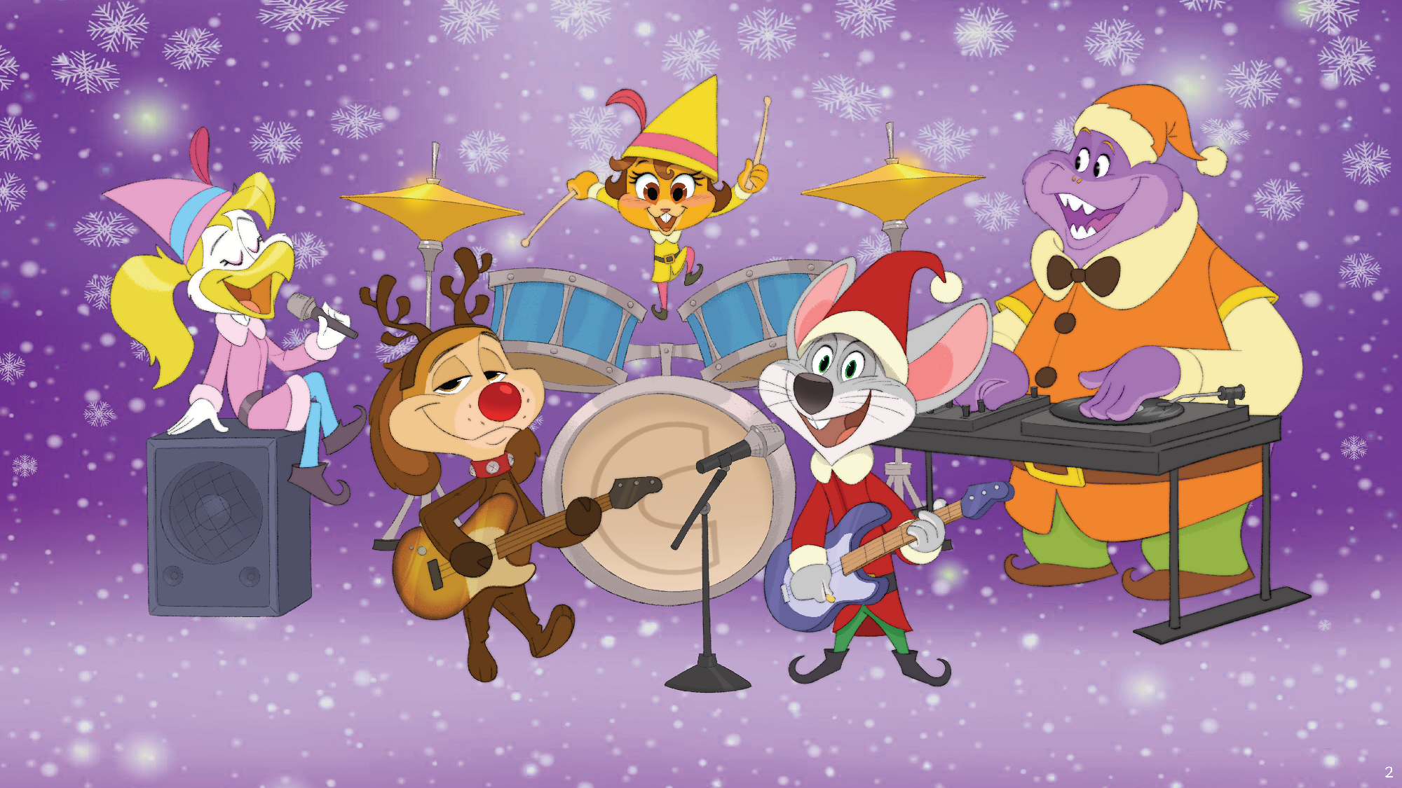 “The Chuck E. Cheese Christmas Special” marks the beloved brand’s iconic characters’ animation debut with Hollywood heavyweights