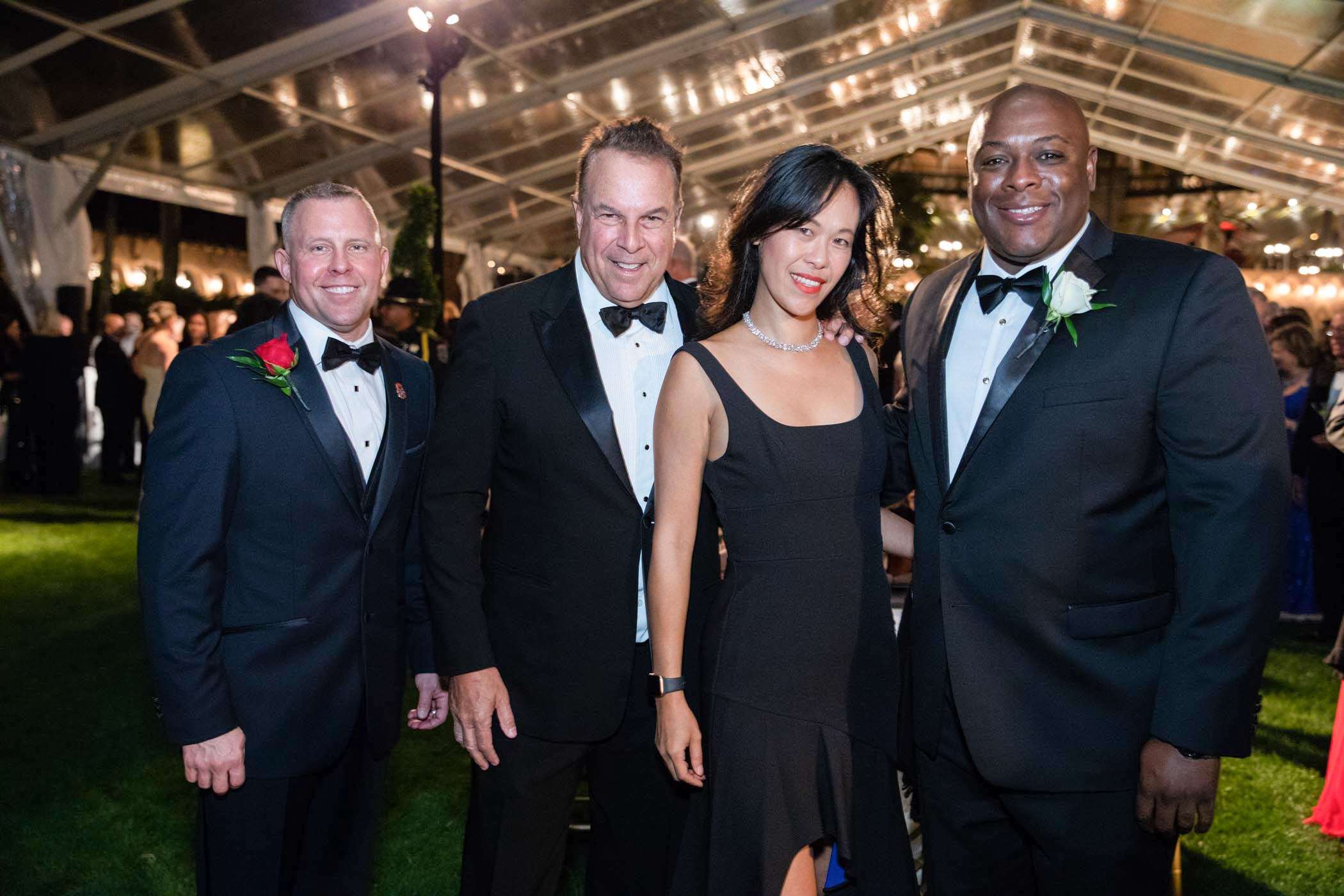 Urgent Call for Federal Investigation Into Town of Palm Beach Police: McWhorter Foundation Request Lt. Dan Wilkinson (Furthest Right) Billionaire (Jeff Greene) Donor Palm beach police and fire foundation.