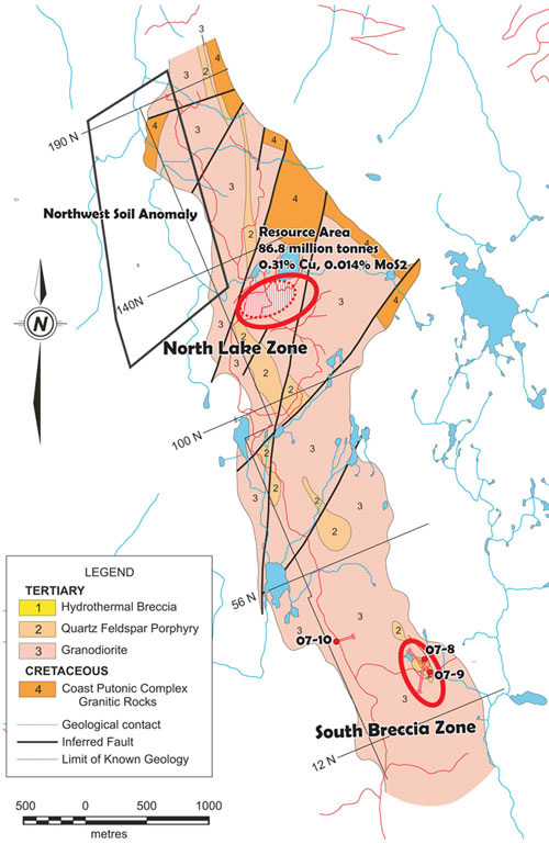 Fig 1 Alpha Copper, Okeover Property