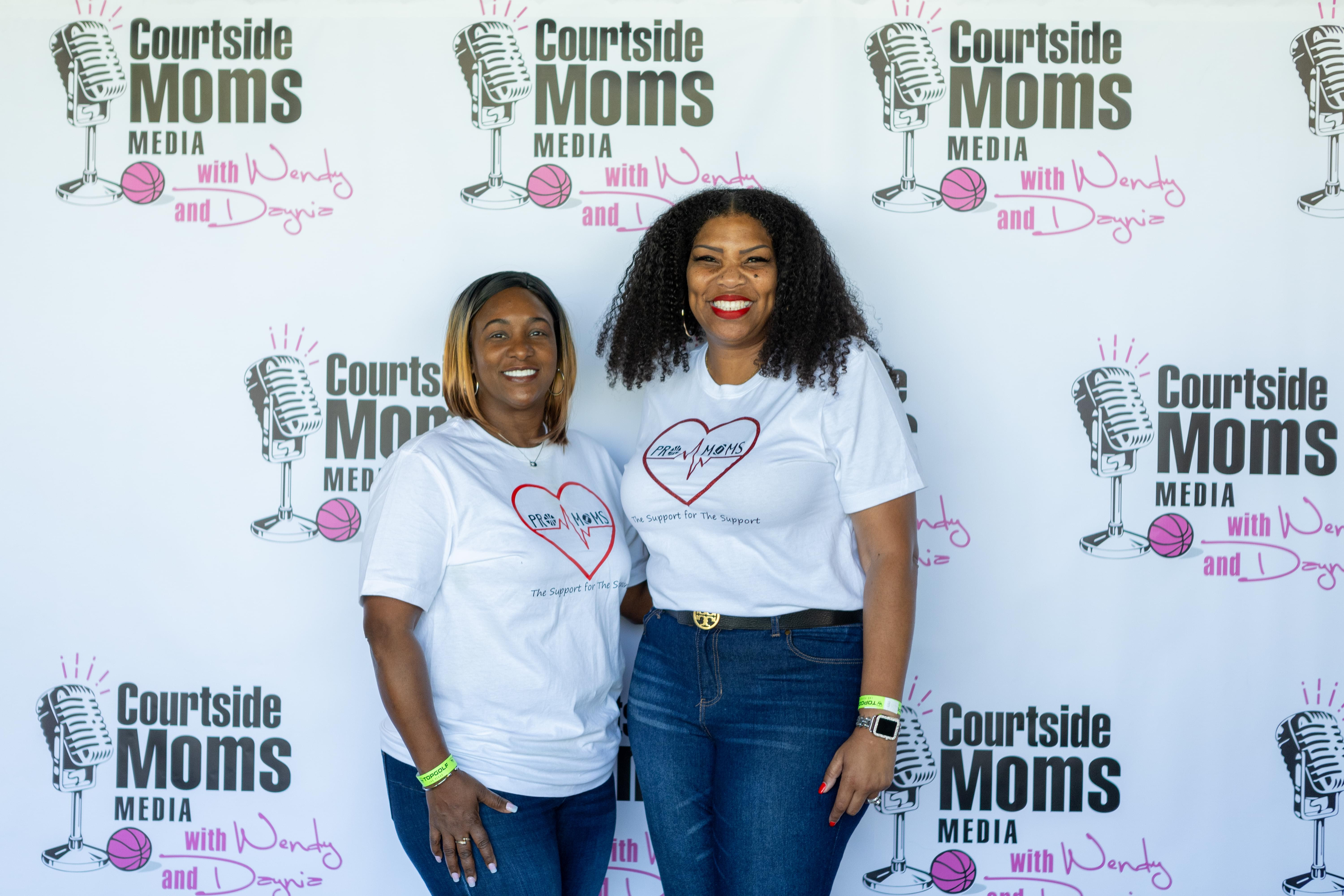 Courtside Moms event