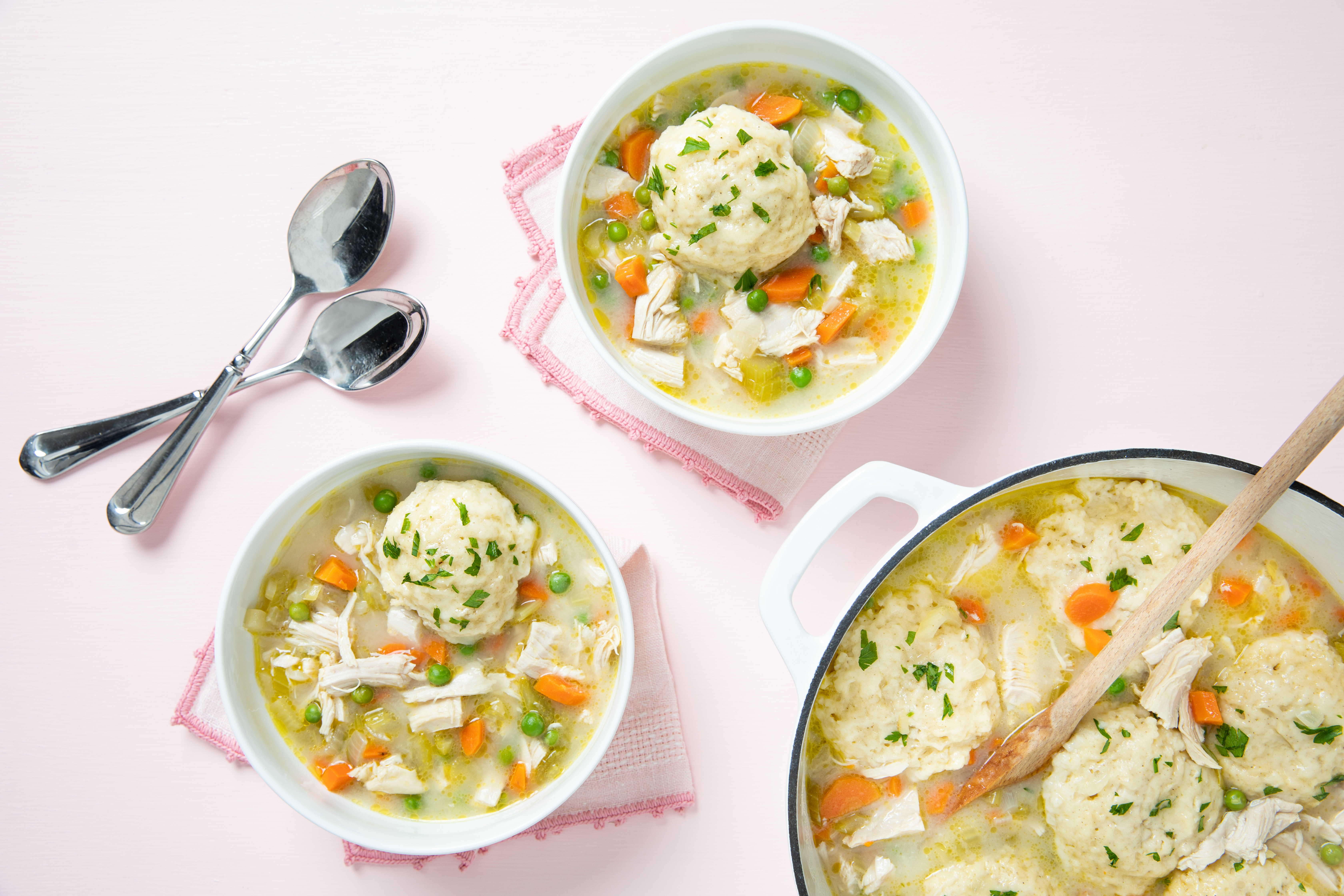 Easy Leftover Turkey Dumpling Soup