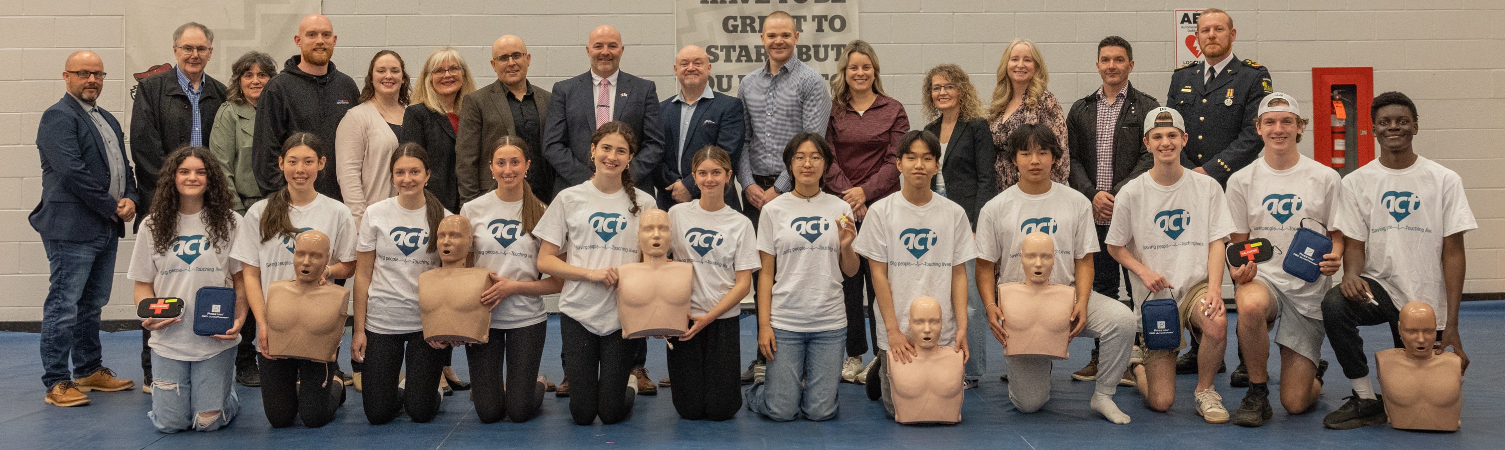 Minister of Education announces CPR, AED, and Opioid Overdose Response Training now mandatory part of the provincial curriculum