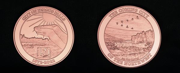 Fergus Falls Copper Coin - Osborne Coinage
