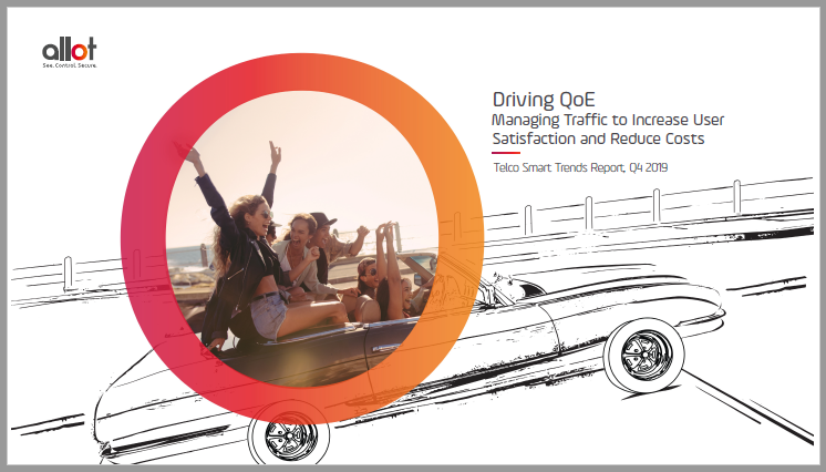 Cover: Allot Research Report - Driving QoE