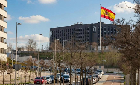 exterior photo of the 680-room Hotel101-Madrid, Spain