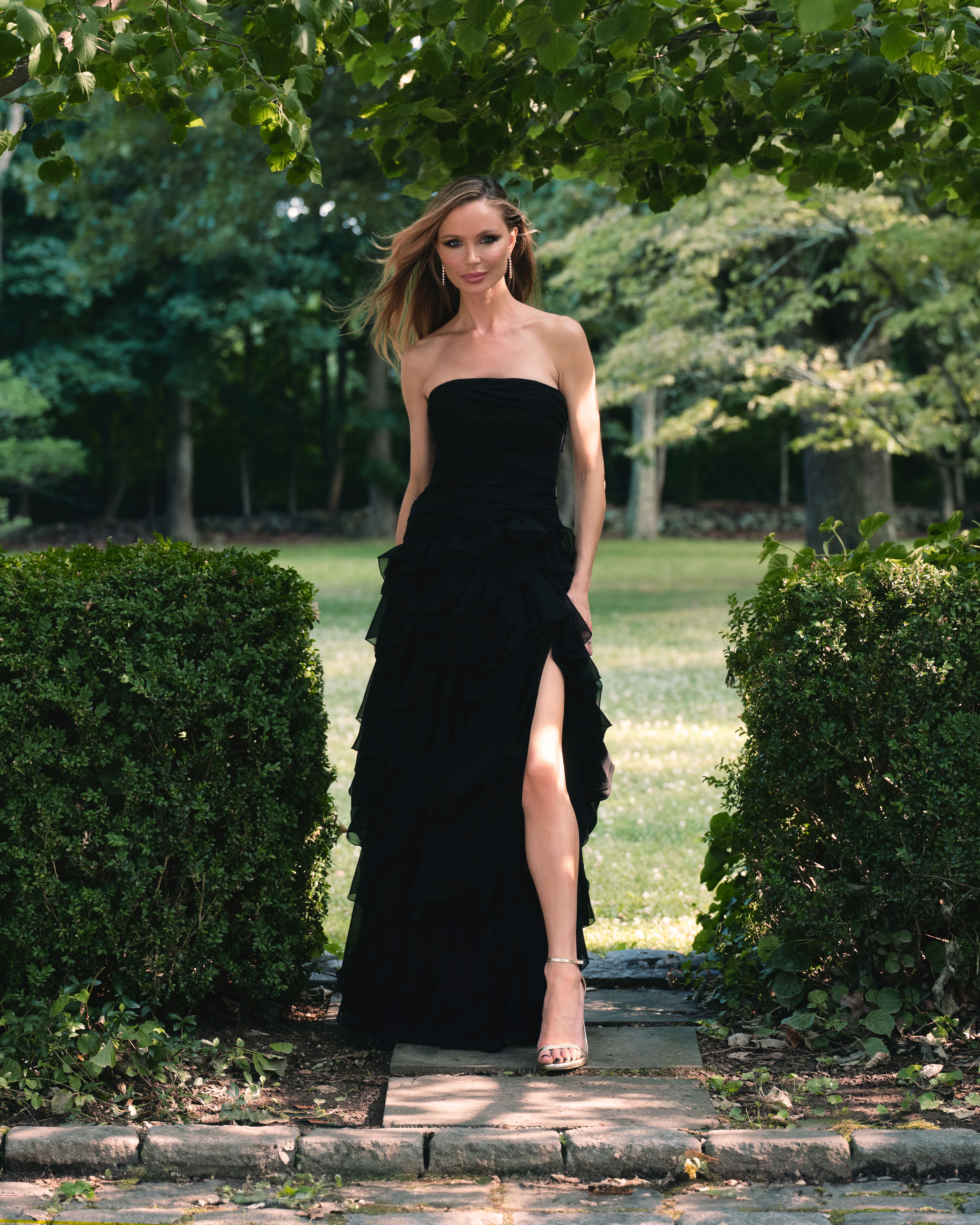 Muse by Marchesa created by Georgina Chapman is available exclusively at Dillard's.
