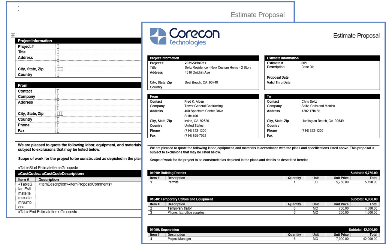 DetailReportTemplates