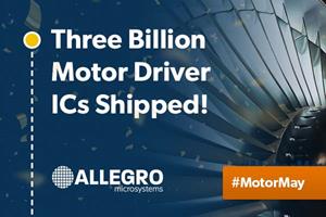 Three Billion Motor Driver ICs Shipped!
