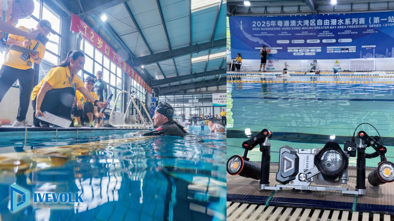 DIVEVOLK products in use at the Elevates 2025 Greater Bay Area Freediving Series event