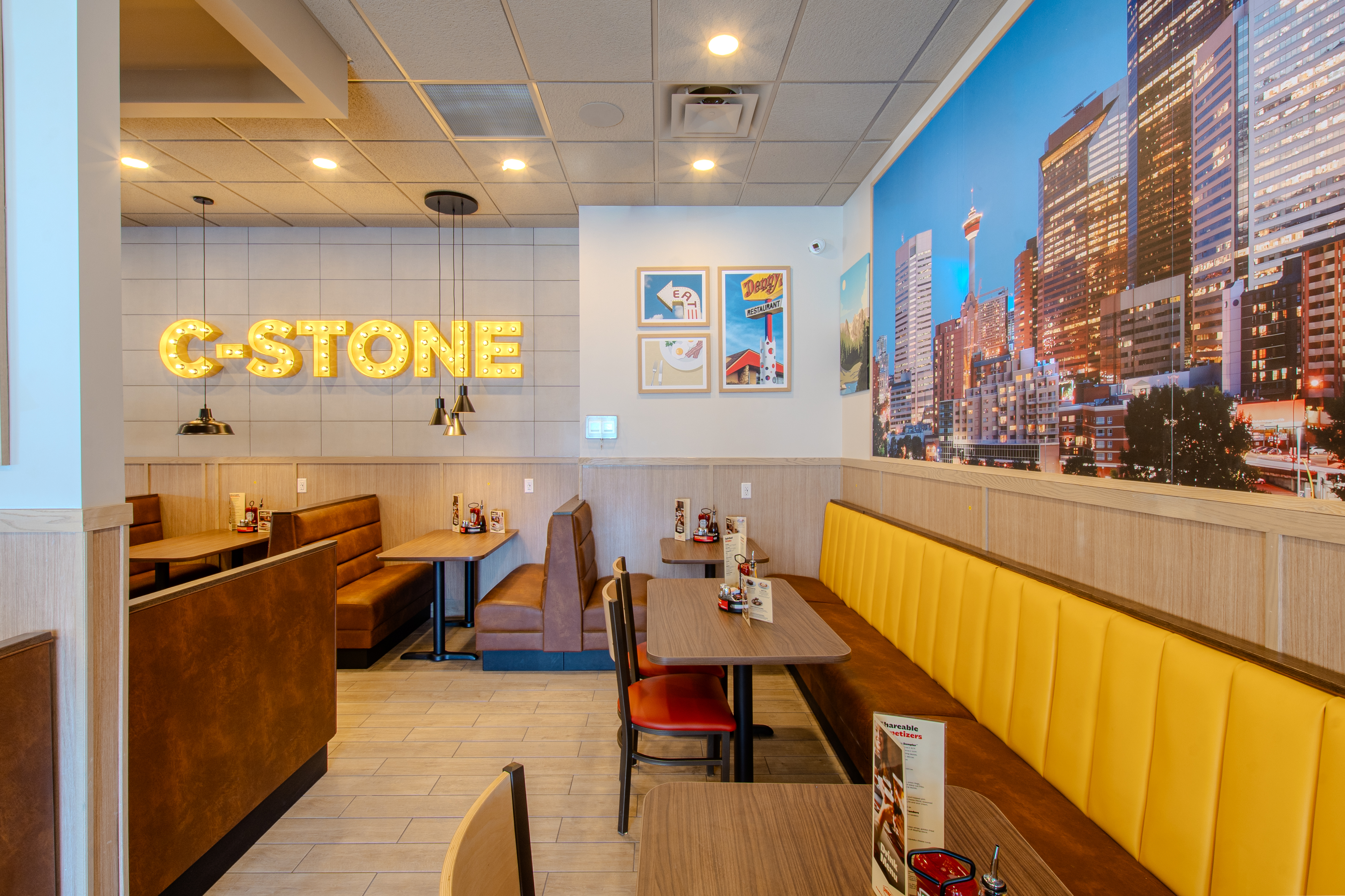 Denny's Cornerstone Interior and Lighting