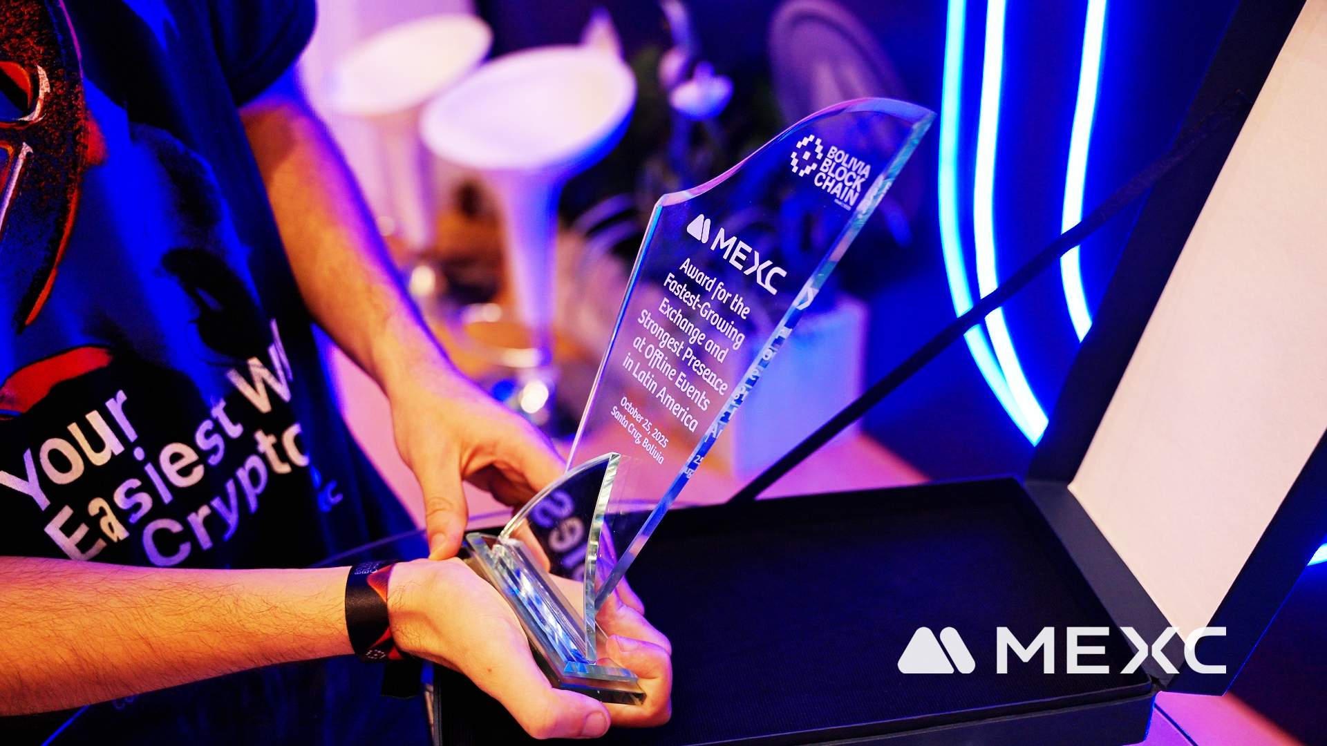 MEXC honored with LATAM Blockchain Award