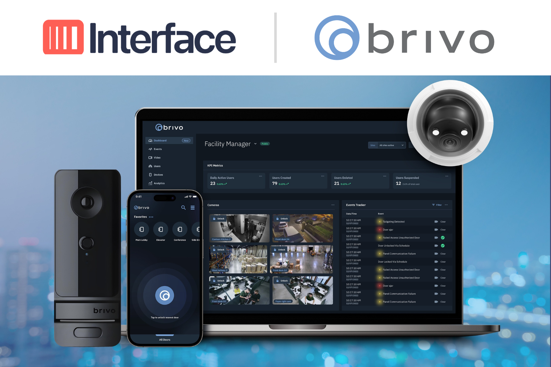 Interface and Brivo