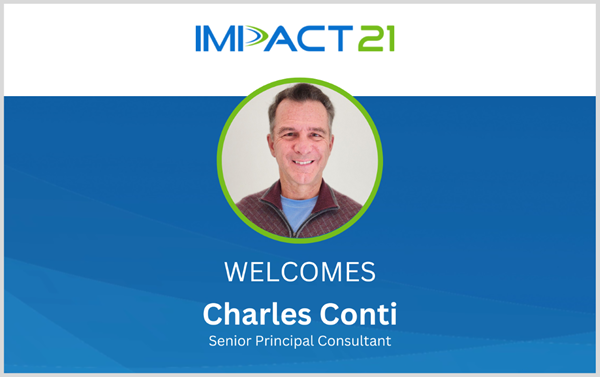 Charles Conti, Sr. Principal Consultant