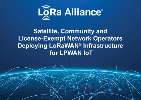 Expansion in Global Networks Driven by Satellite, Community and License-Exempt Network Operators Deploying New Infrastructure for LPWAN IoT