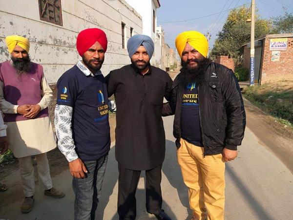 Deputy Sandeep Singh Dhaliwal helped UNITED SIKHS lead the effort to provide humanitarian aid for farmers working to survive a record drought.