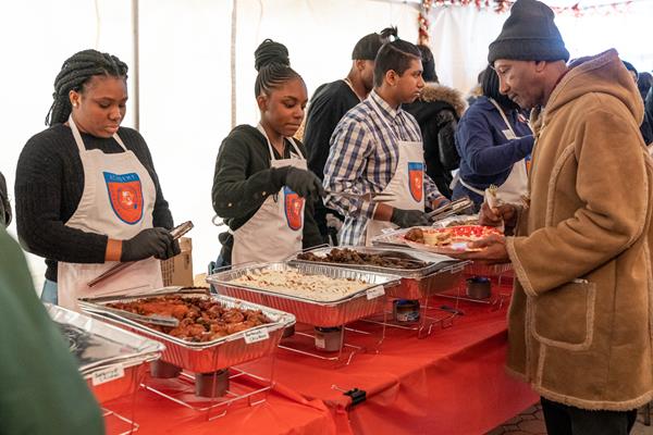 Community Partners in Flatbush Host Free Thanksgiving Luncheon for Those in Need