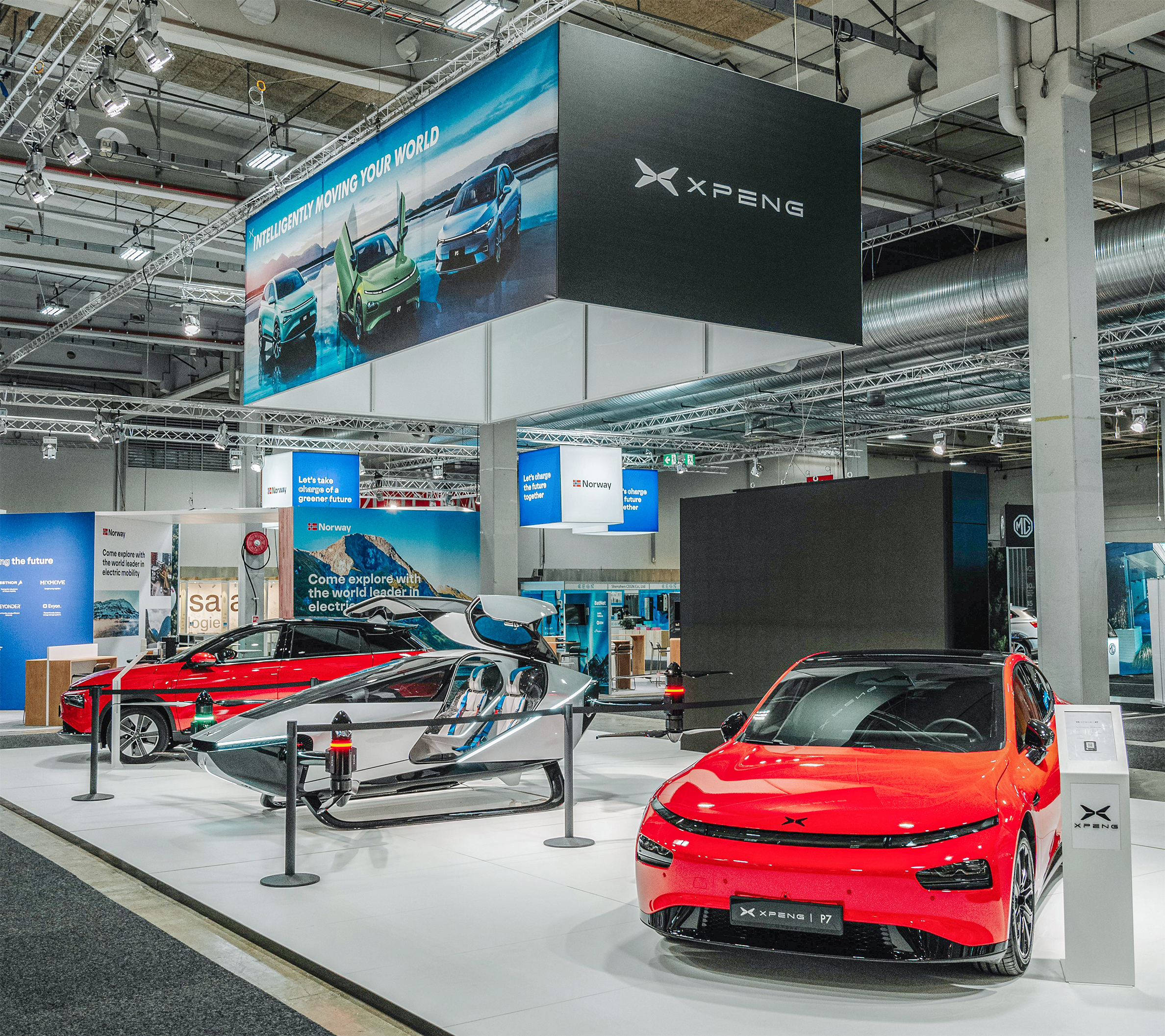 XPENG P7 WING at EVS35(square)