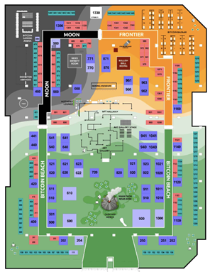 Bitcoin 2022 Official Map