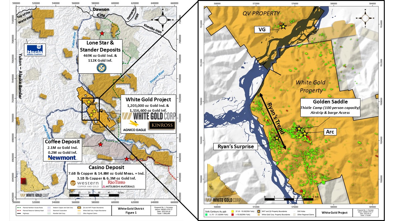 Figure 1 MRE FINAL - WHITE GOLD PROJECT