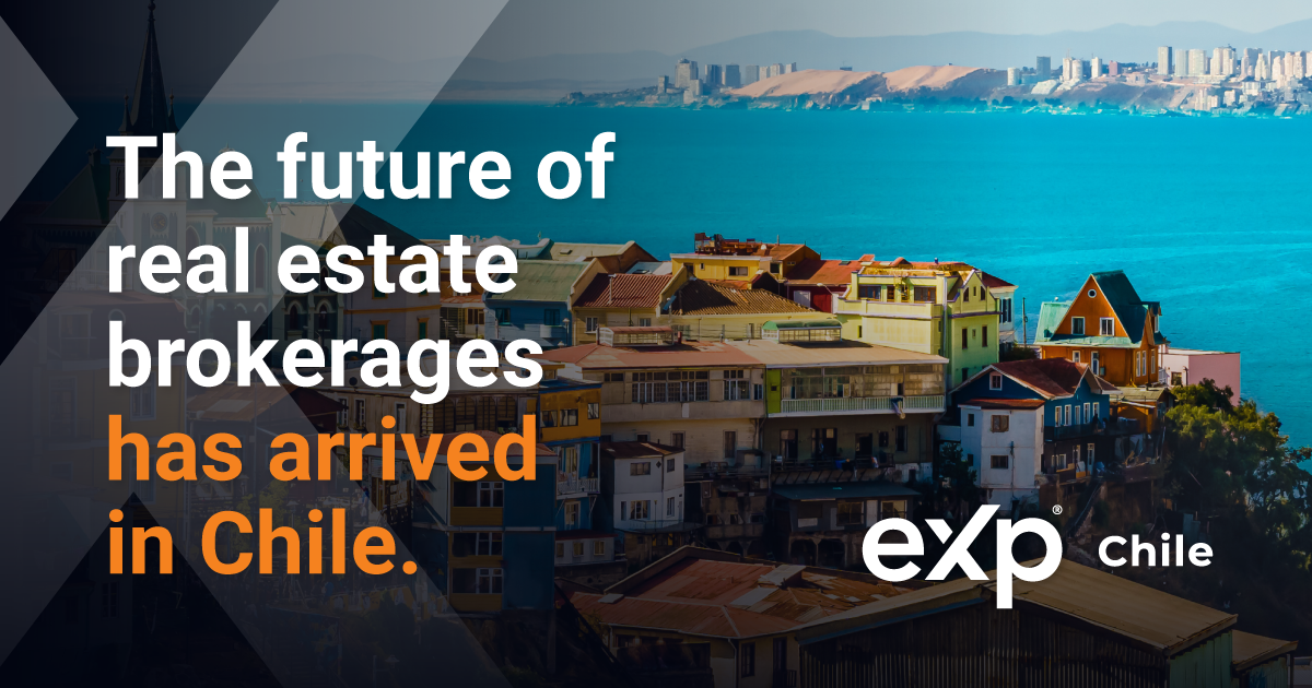 With Chile, eXp Realty strengthens its position in South America where it already has operations in Brazil and Colombia.