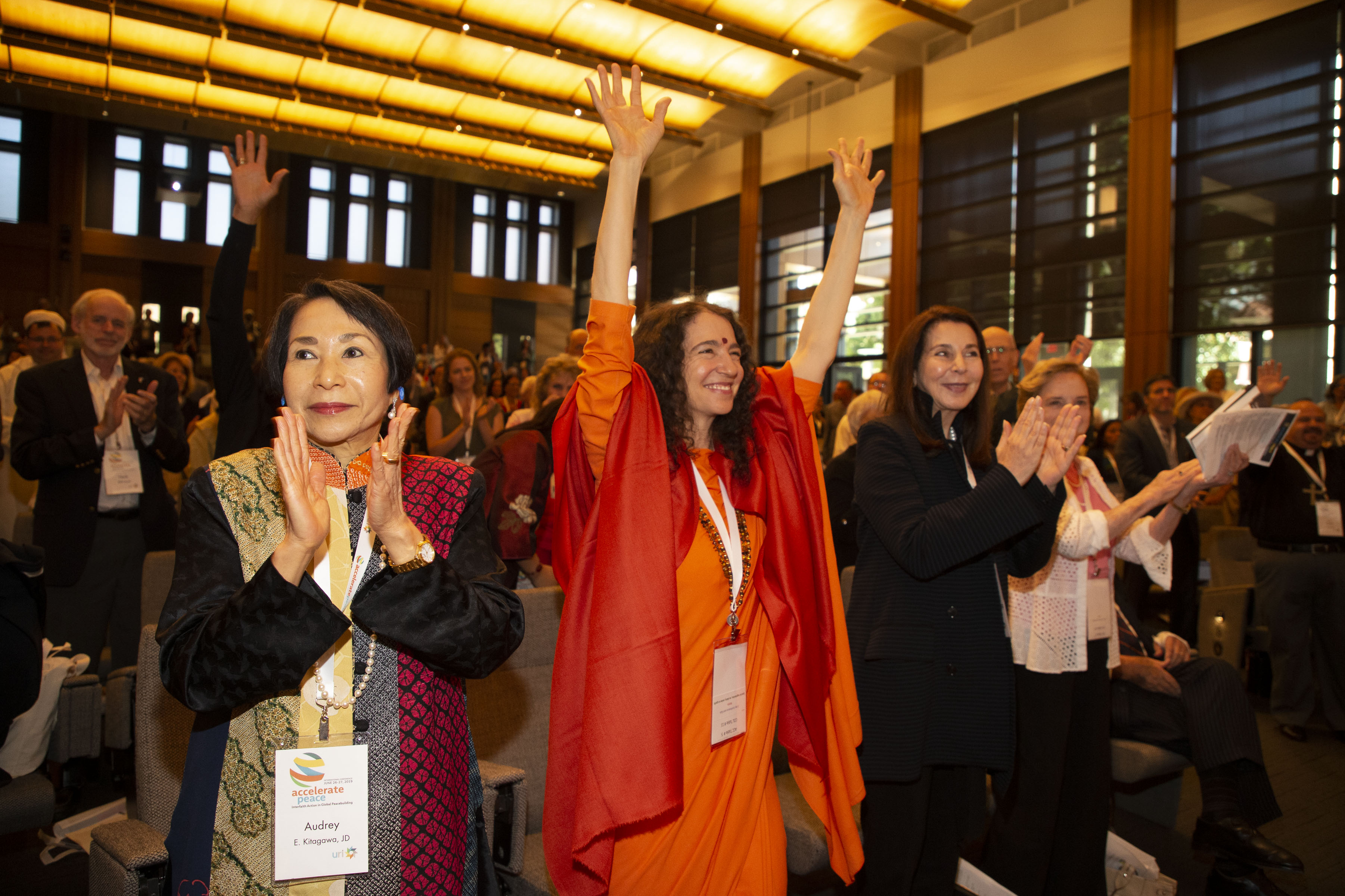 International attendees at the Accelerate Peace conference, Stanford, CA, USA, June 26 & 27, 2019.