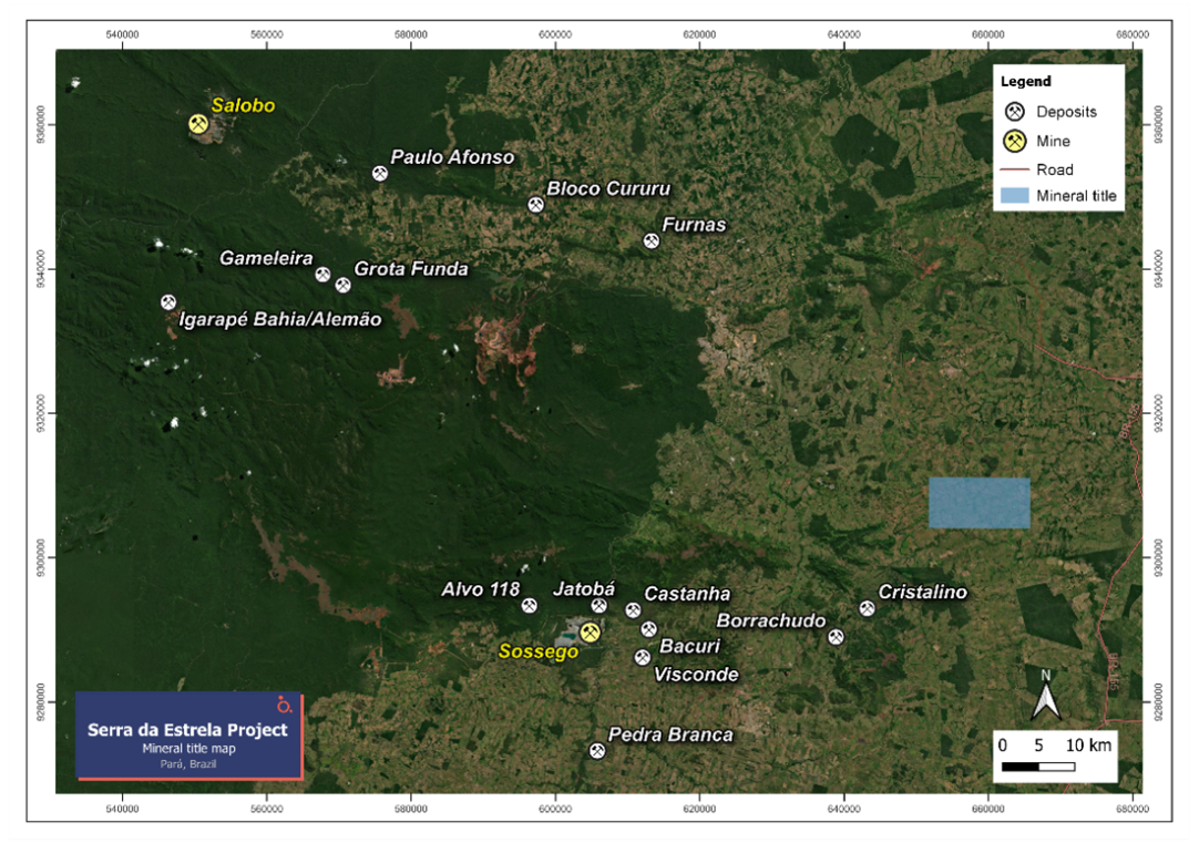 Serra da Estrela Project map.