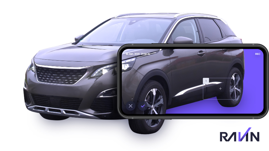 Ravin AI's Industry-leading Car Inspection Solution
