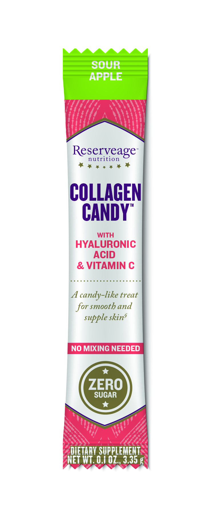 Collagen Candy Stick - Sour Apple by Reserveage