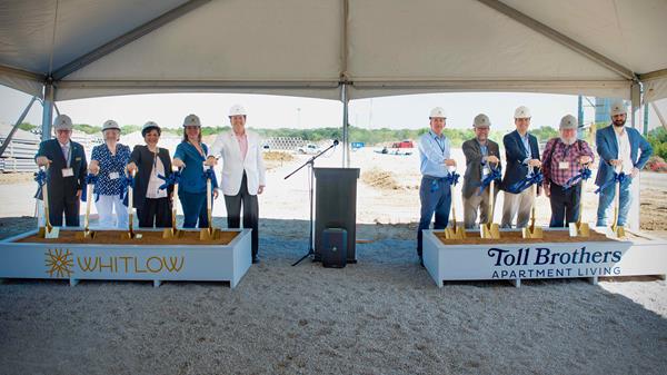 Toll Brothers Apartment Living® Breaks Ground on Whitlow in Lewisville, Texas