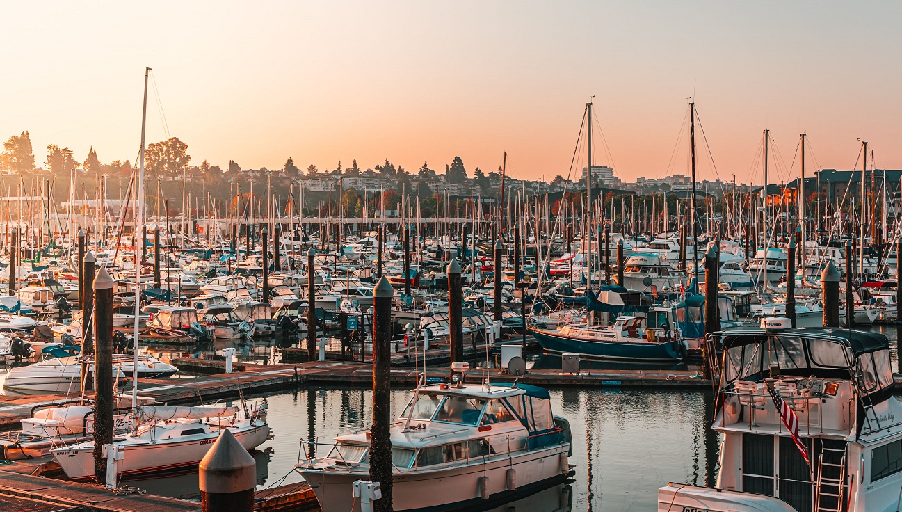 The Port of Everett, in Everett, WA.